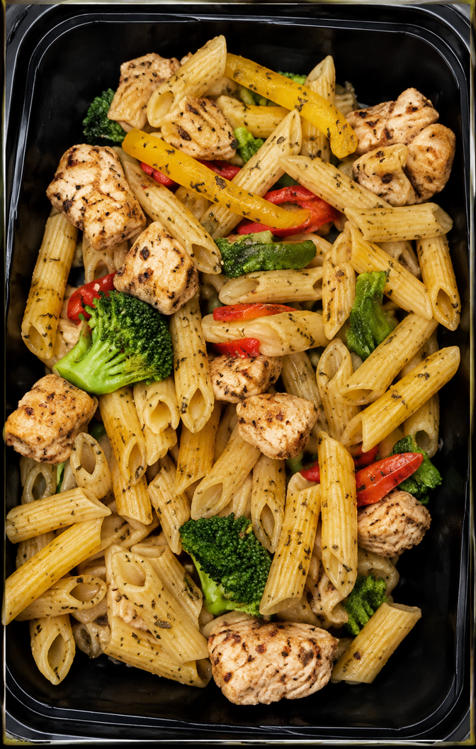 Chicken or Shrimp Alfredo